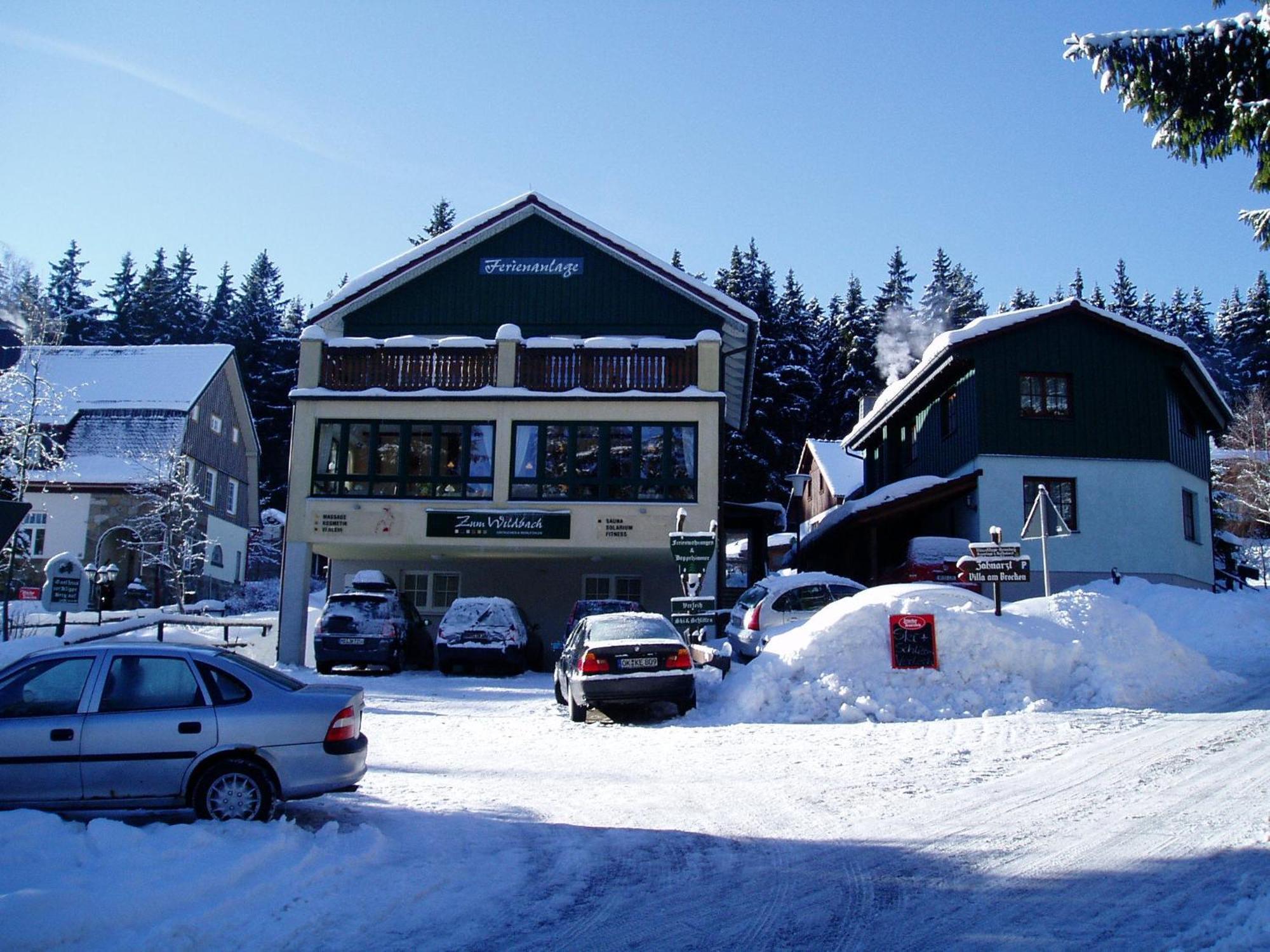 Ferienanlage Zum Wildbach Schierke Exteriör bild
